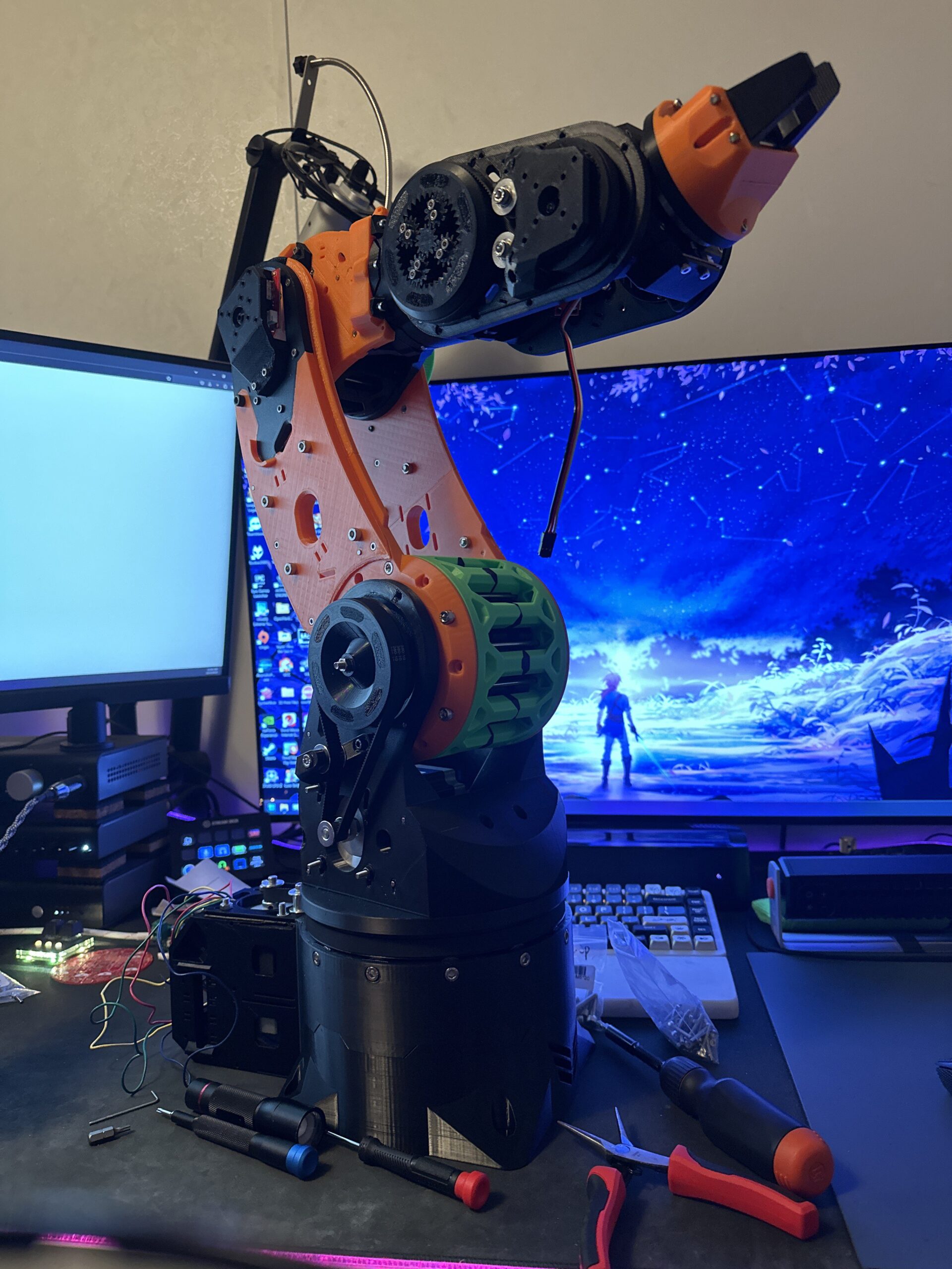 DIY 3D printed robotic arm with AI - ARCTOS